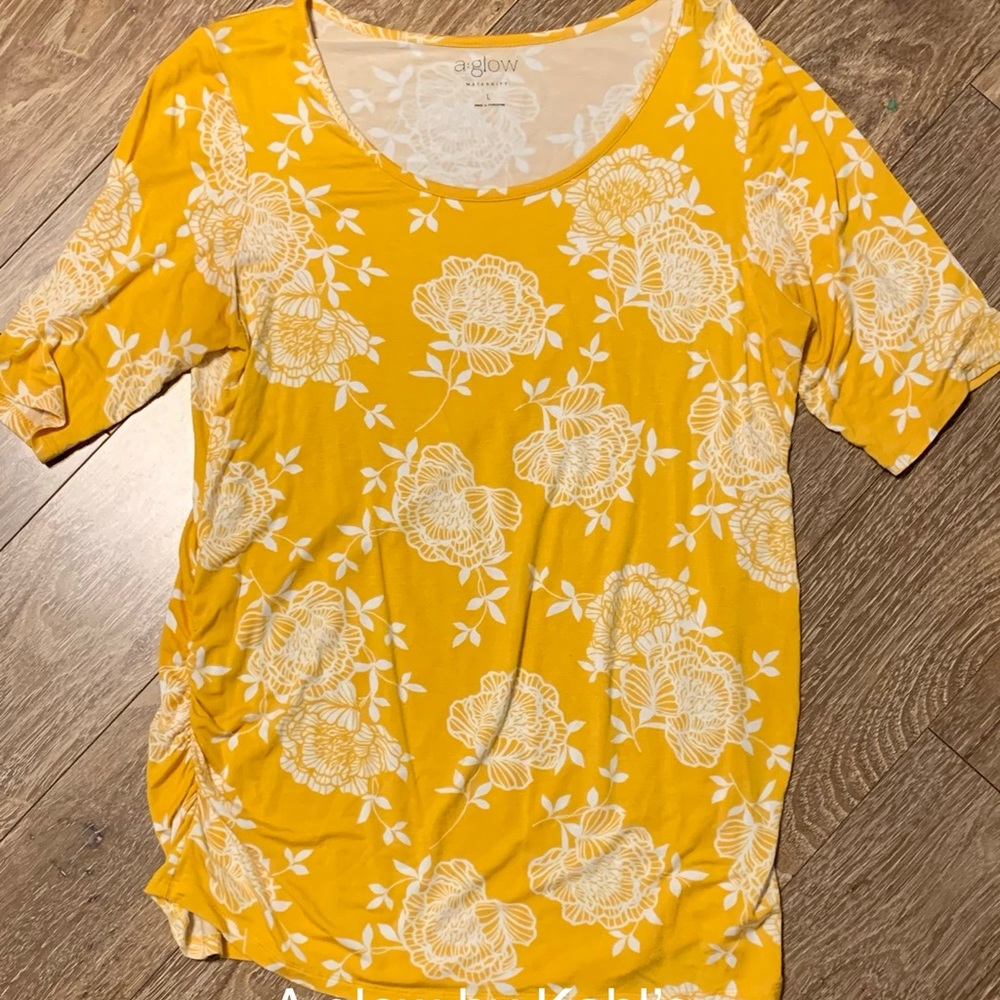 Maternity cotton shirt